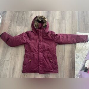 North face down coat girls